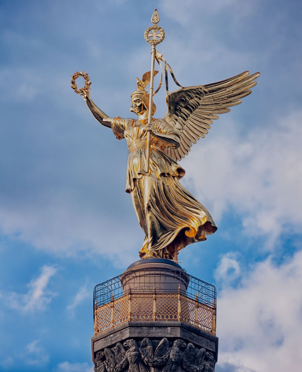 Statue von Victoria, Siegessäule Berlin-Tiergarten