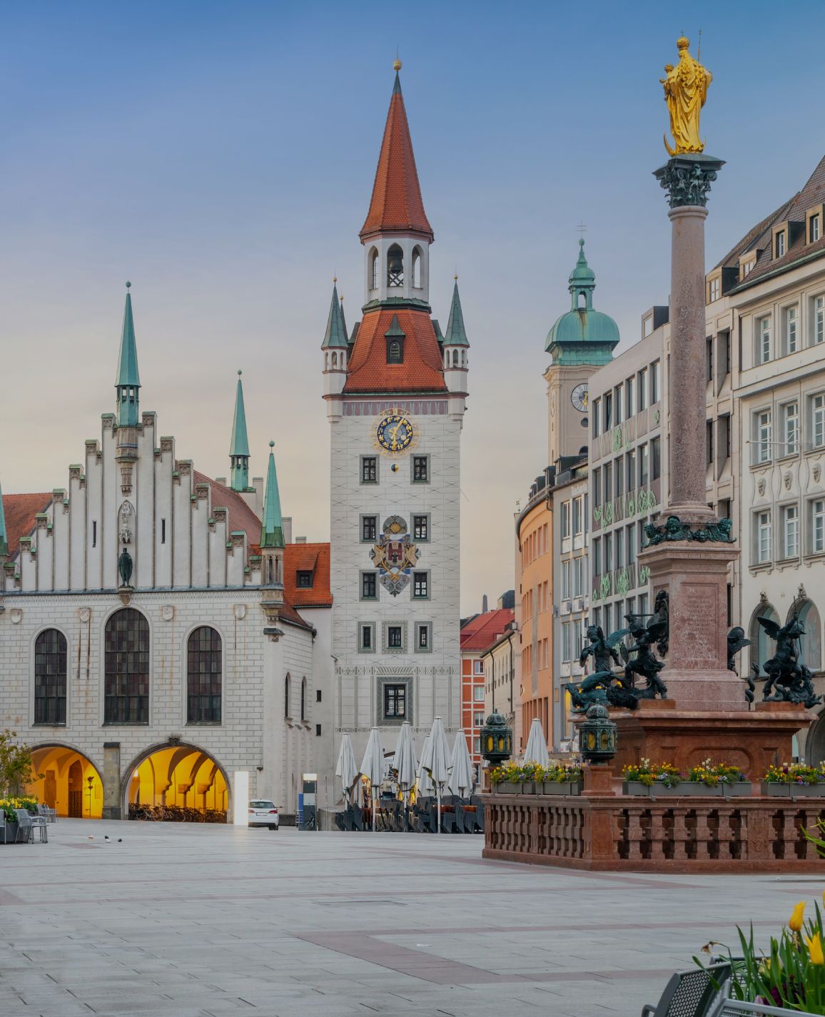 Altes Rathaus am Marienplatz in München
